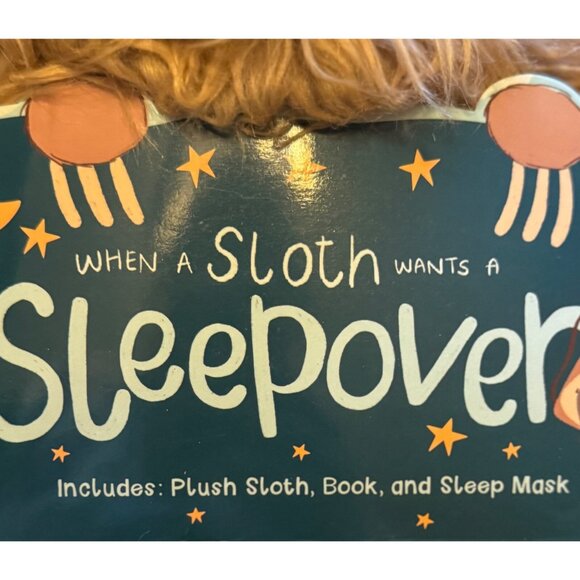 sloth sleepover plush toy - Picture 2 of 6